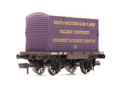 Pre-Owned Somerset & Dorset Joint Railway Container Wagon No.31955 - Limited Edition
