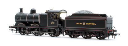 31-322 GCR 9J 295 GCR Lined Black Steam Locomotive
