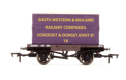 Pre-Owned Somerset & Dorset Joint Railway Container Wagon No.31955 - Limited Edition