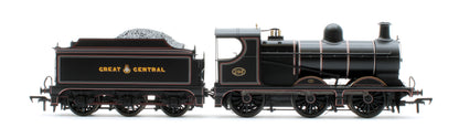 31-322 GCR 9J 295 GCR Lined Black Steam Locomotive