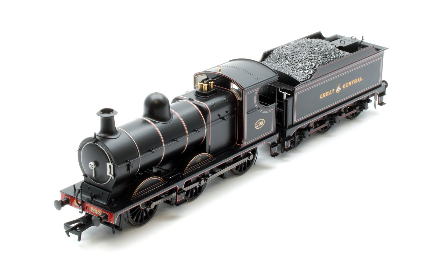 31-322SF GCR 9J 295 GCR Lined Black Steam Locomotive - DCC Sound