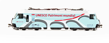 Pre-Owned RhB Ge 4/4 III Glacier Express UNESCO Electric Locomotive