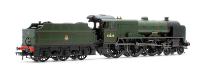 31-214A LMS 5XP 'Patriot' with Riveted Fowler Tender 45524 'Blackpool' BR Lined Green (Early Emblem) Steam Locomotive