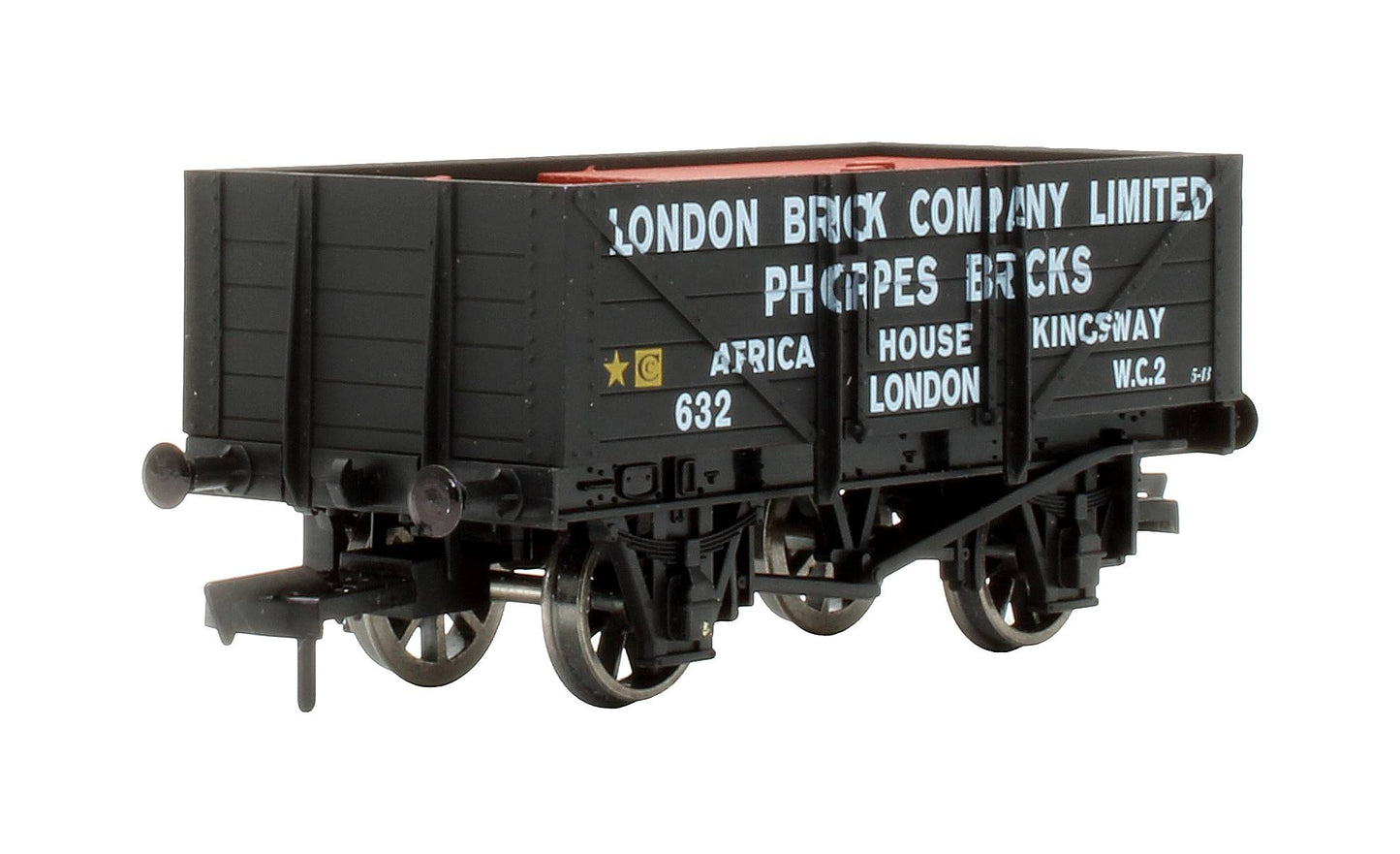 Pre-Owned 'London Brick Company Limited 'Phorpes Bricks' 5 Plank Wagon '632' - Limited Edition