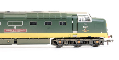 Pre-Owned 32-525Y Class 55 D9021 'Argyll & Sutherland Highlander' BR Two Tone Green Diesel Locomotive (Weathered) Limited Edition
