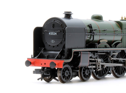 31-214A LMS 5XP 'Patriot' with Riveted Fowler Tender 45524 'Blackpool' BR Lined Green (Early Emblem) Steam Locomotive