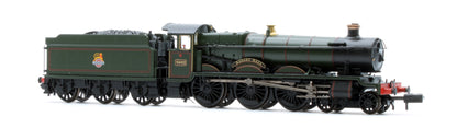 372-010SF GWR 49XX 'Hall' 4962 'Ragley Hall' BR Lined Green (Early Emblem) Steam Locomotive - DCC Sound