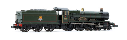 372-010SF GWR 49XX 'Hall' 4962 'Ragley Hall' BR Lined Green (Early Emblem) Steam Locomotive - DCC Sound