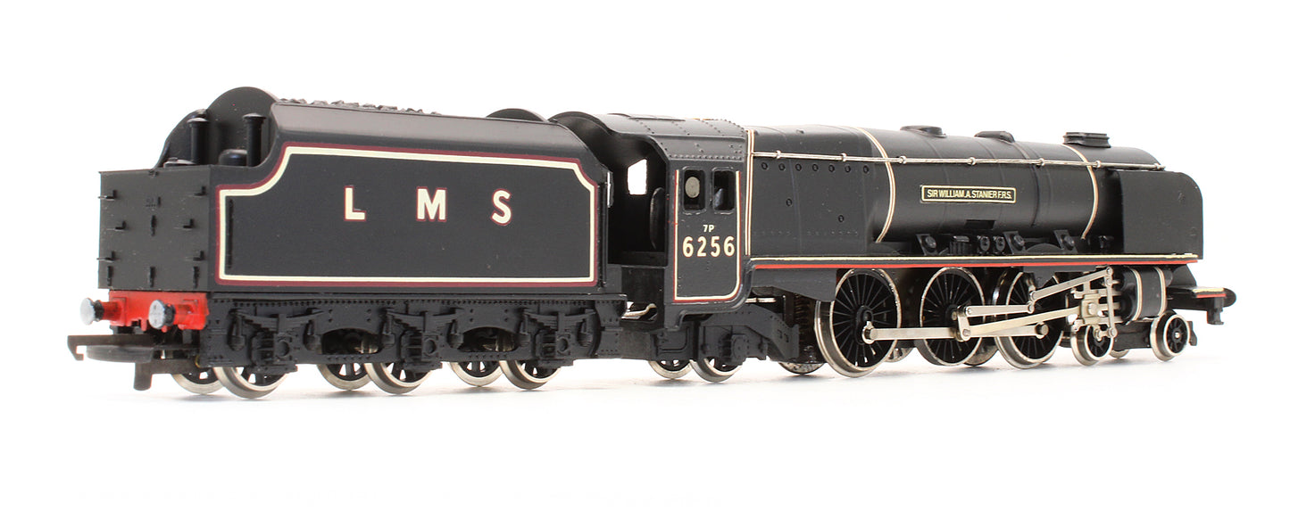 Pre-Owned W2227/A LMS Black 4-6-2 'Sir William.A.Stanier F.R.S.' 6256 Steam Locomotive