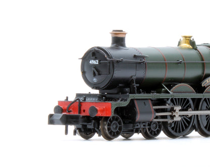 372-010SF GWR 49XX 'Hall' 4962 'Ragley Hall' BR Lined Green (Early Emblem) Steam Locomotive - DCC Sound
