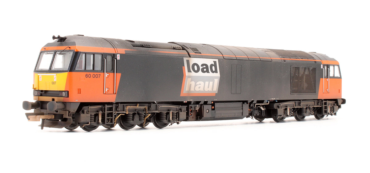 Pre-Owned ACC2906-DCC Class 60 60007 Loadhaul Black Diesel Locomotive - DCC Sound - Custom Weathered