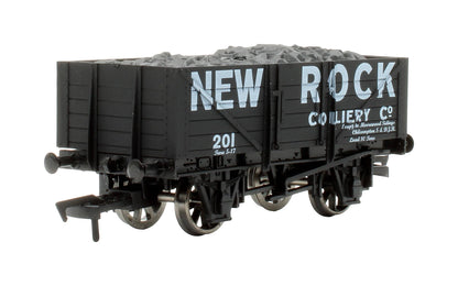 Pre-Owned 5 Plank Wagon New Rock Colliery Co '201' - Limited Edition