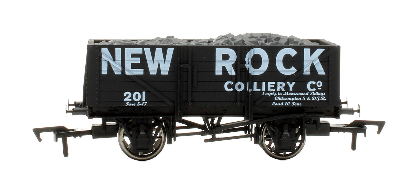 Pre-Owned 5 Plank Wagon New Rock Colliery Co '201' - Limited Edition