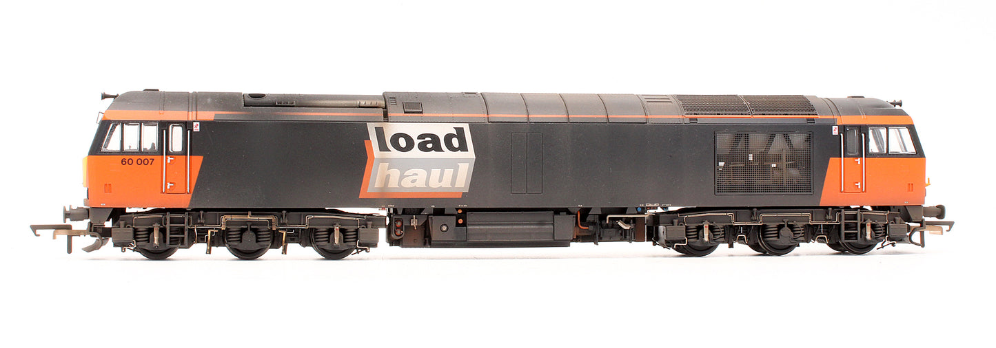 Pre-Owned ACC2906-DCC Class 60 60007 Loadhaul Black Diesel Locomotive - DCC Sound - Custom Weathered