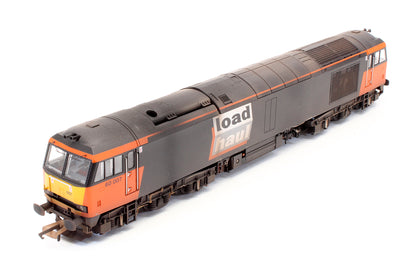 Pre-Owned ACC2906-DCC Class 60 60007 Loadhaul Black Diesel Locomotive - DCC Sound - Custom Weathered