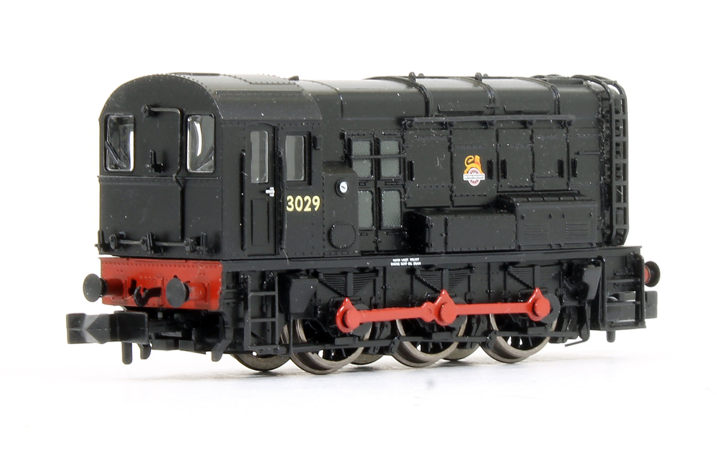 Pre-Owned Class 08 '13029' BR Black Early Emblem Diesel Shunter Locomotive