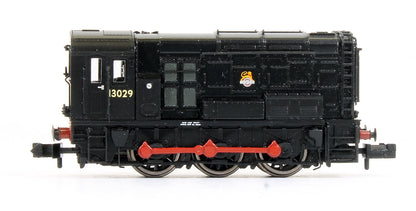 Pre-Owned Class 08 '13029' BR Black Early Emblem Diesel Shunter Locomotive