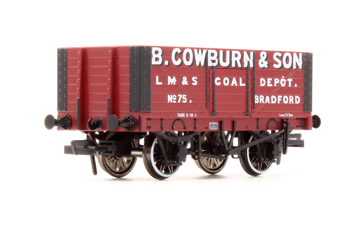 Pre-Owned 967431 RCH 1907 PO wagon 7 Plank Open 'Cowburn & Son' No.75 - Exclusive Edition