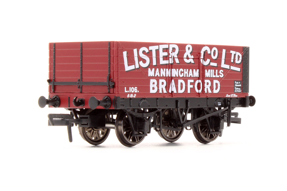 Pre-Owned 967228 RCH 1907 PO wagon 7 Plank Open 'R.A. Lister & Co' No.L106 - Exclusive Edition