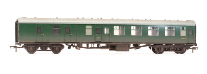 Pre-Owned 39-078E BR MK1 Brake Second Corridor BSK Coach (SR) Green 'S34642' - Custom Weathered