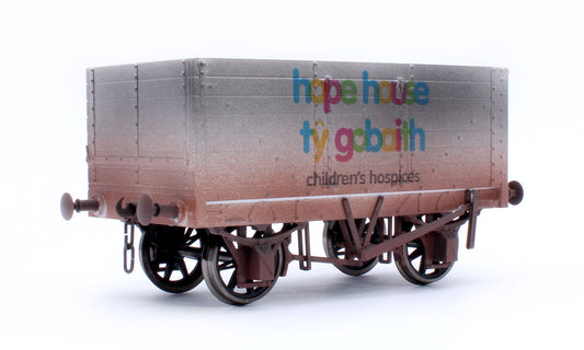 7 Plank 9' W/B Hope House Charity Wagon - Weathered