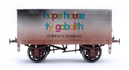 7 Plank 9' W/B Hope House Charity Wagon - Weathered
