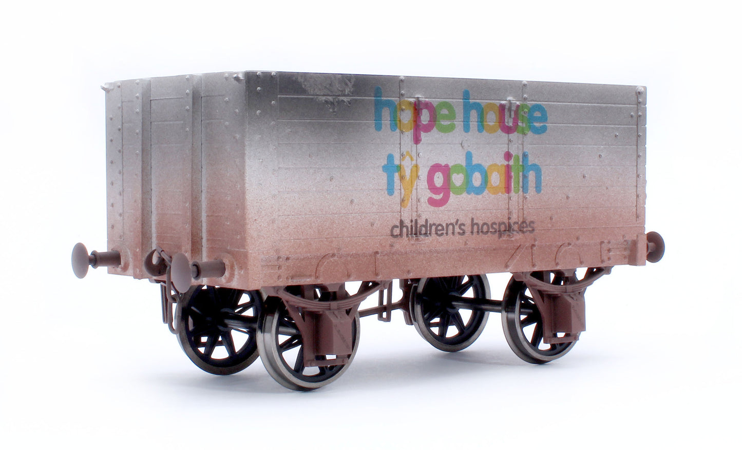 7 Plank 9' W/B Hope House Charity Wagon - Weathered