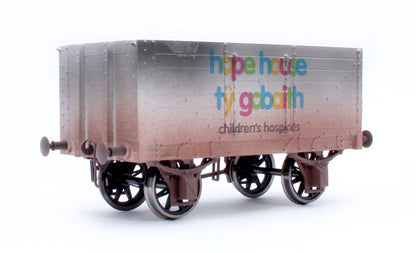 7 Plank 9' W/B Hope House Charity Wagon - Weathered