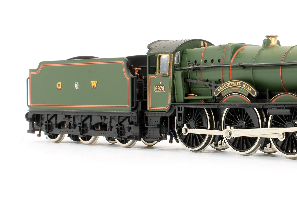 11151 Pre-Owned GWR 4-6-0 Modified Hall 'Graythwaite Hall' 6976 Steam Locomotive