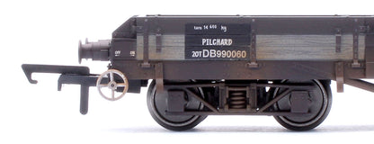 Pilchard Wagon - BR DB990060 - Weathered