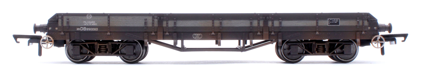Pilchard Wagon - BR DB990060 - Weathered