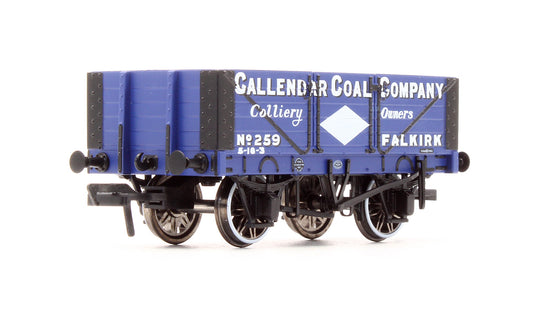 Pre-Owned 967025 RCH 1907 PO Wagon 5 Plank Open 'Callendar Coal Company' No.259 - Exclusive Edition