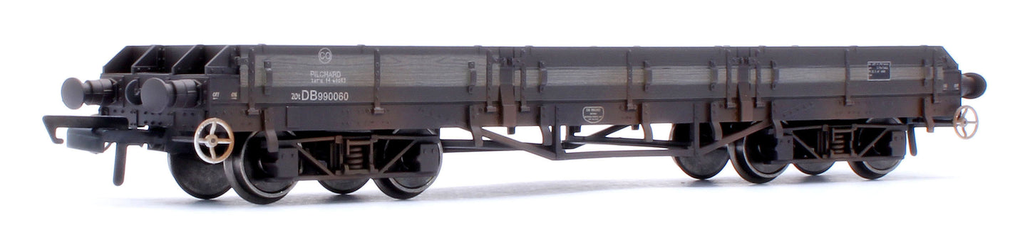 Pilchard Wagon - BR DB990060 - Weathered