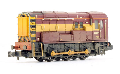Pre-Owned Class 08897 EWS Diesel Shunter Locomotive (Weathered)