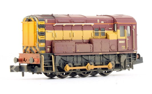 Pre-Owned Class 08897 EWS Diesel Shunter Locomotive (Weathered)