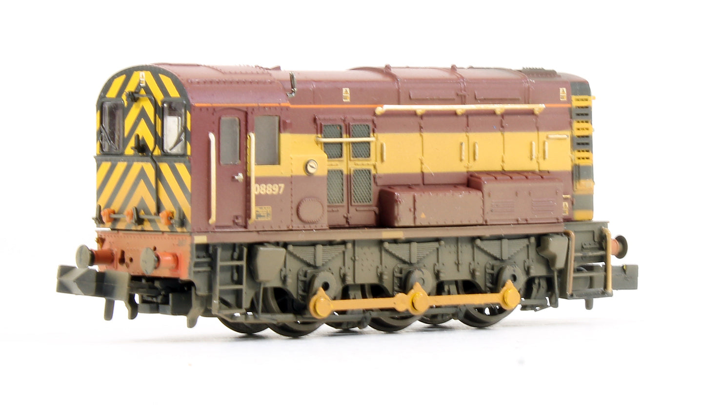 Pre-Owned Class 08897 EWS Diesel Shunter Locomotive (Weathered)