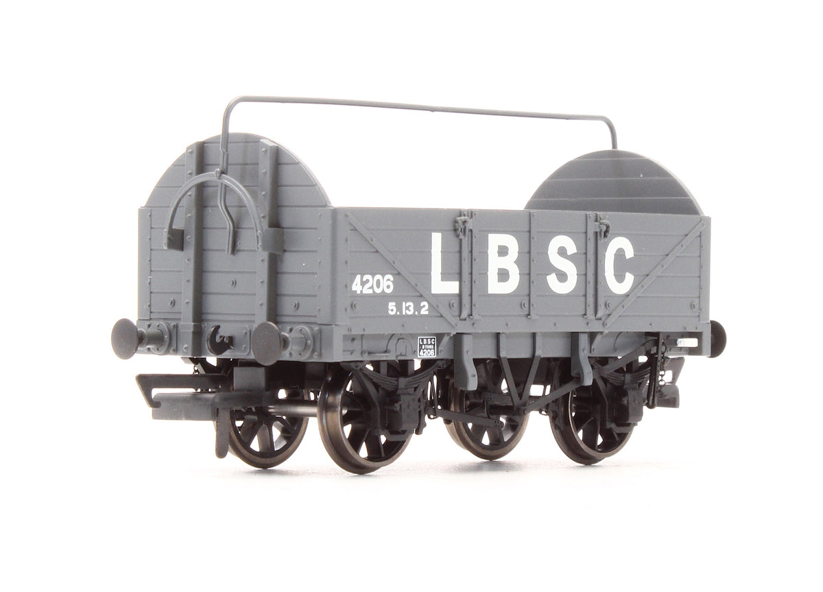 Pre-Owned SB009B LBSC 5 Plank Open Wagon Diagram 1369 LBSC Grey No.4206