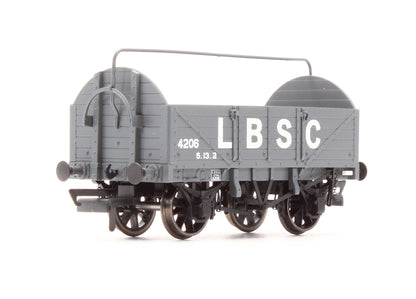 Pre-Owned SB009B LBSC 5 Plank Open Wagon Diagram 1369 LBSC Grey No.4206