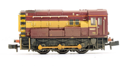 Pre-Owned Class 08897 EWS Diesel Shunter Locomotive (Weathered)