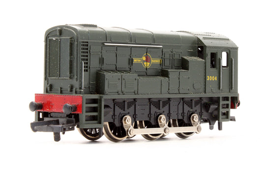 Pre-Owned 205109MWG BR Green Class 08 '3004' Diesel Shunter Locomotive