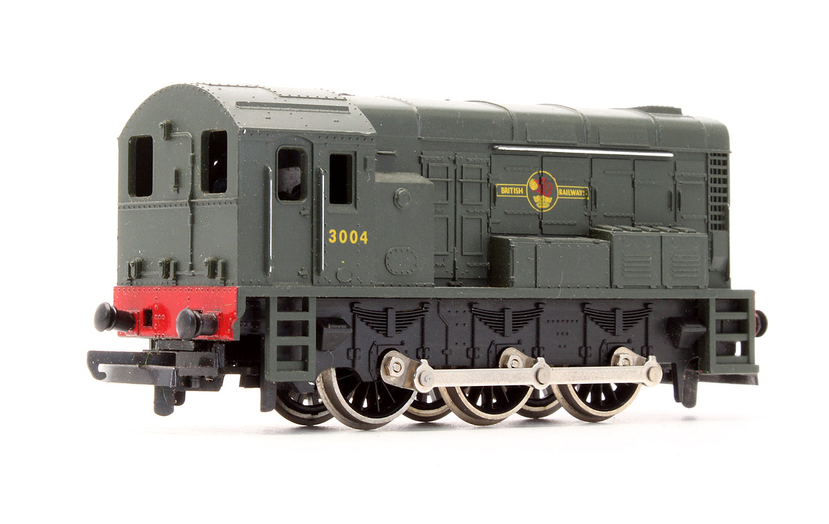 Pre-Owned 205109MWG BR Green Class 08 '3004' Diesel Shunter Locomotive