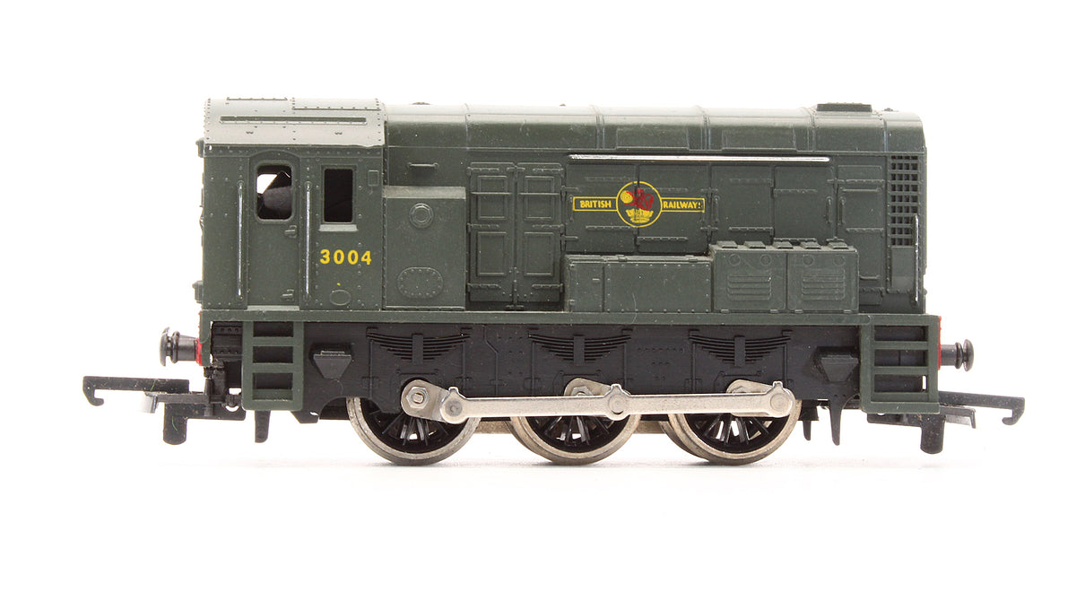 Pre-Owned 205109MWG BR Green Class 08 '3004' Diesel Shunter Locomotive