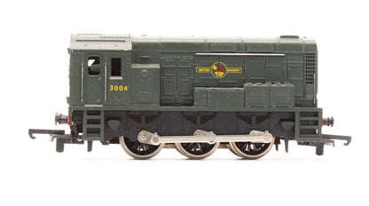 Pre-Owned 205109MWG BR Green Class 08 '3004' Diesel Shunter Locomotive