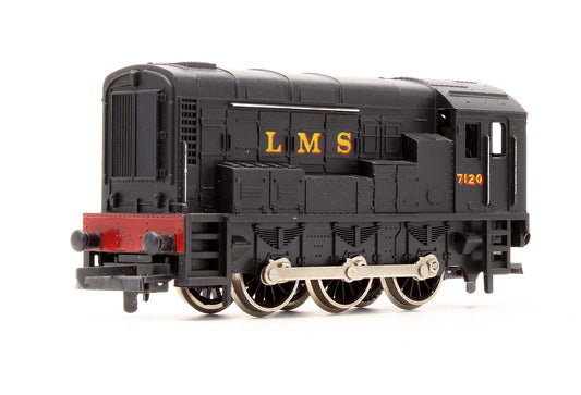 Pre-Owned 205108MWG LMS Black '7120' Diesel Shunter Locomotive