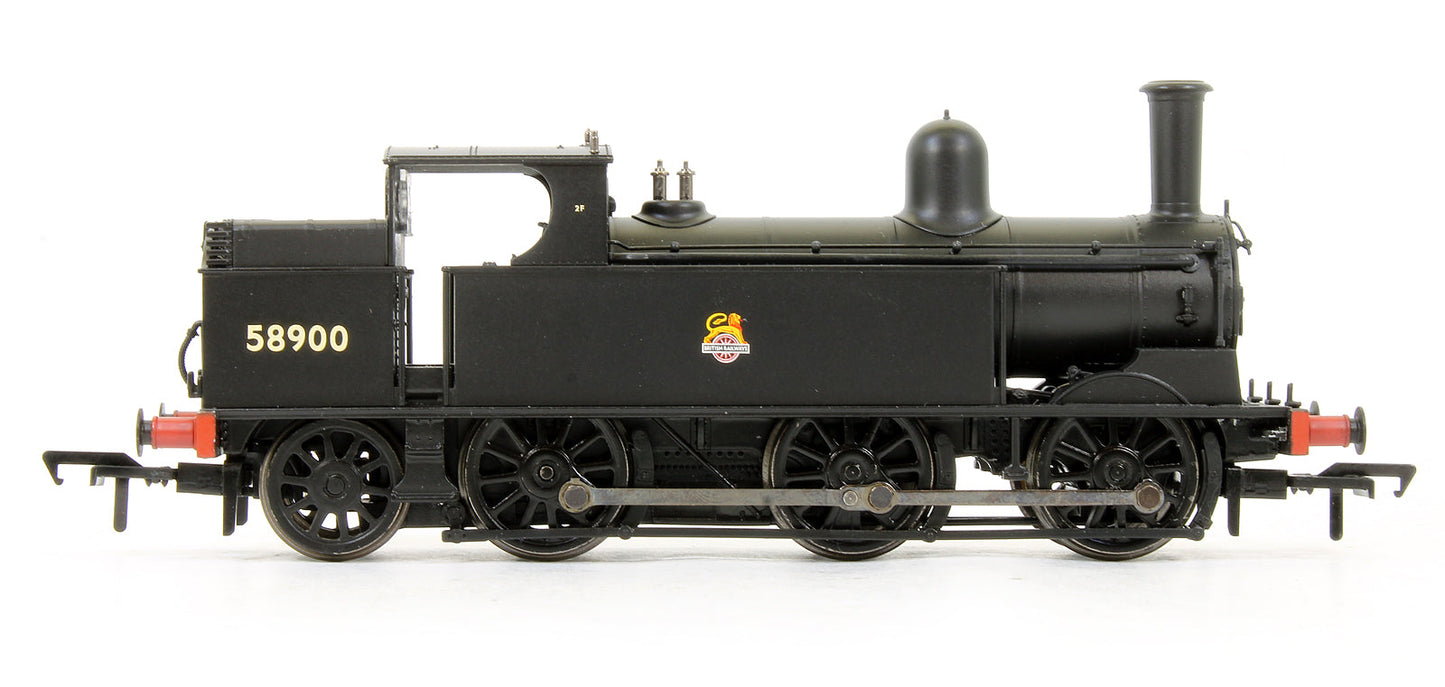 Pre-Owned 35-052 LNWR Webb Coal Tank 58900 BR Black Early Emblem Steam Locomotive - DCC Sound