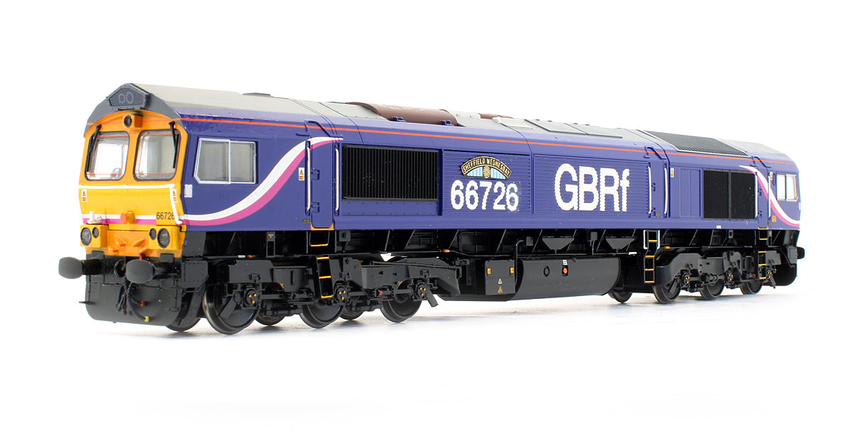 Pre-Owned Class 66726 First/GBRf 'Sheffield Wednesday' Diesel Locomotive - Renamed & Numbered