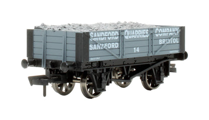Pre-Owned 4 Plank Wagon Sandford Quarries Company '14' - Limited Edition