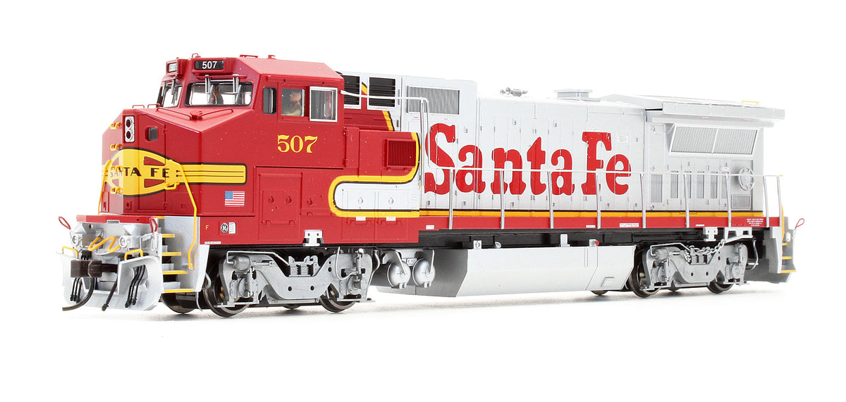 Pre-Owned Dash 8-40BW Santa Fe (Standard Cab)  Diesel Locomotive - Road #507 - DCC Sound
