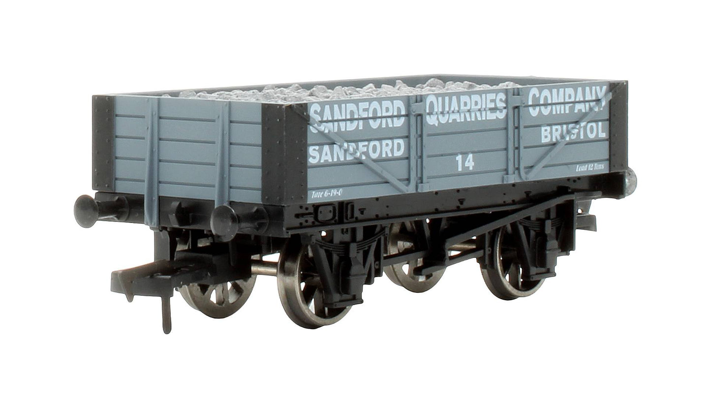 Pre-Owned 4 Plank Wagon Sandford Quarries Company '14' - Limited Edition