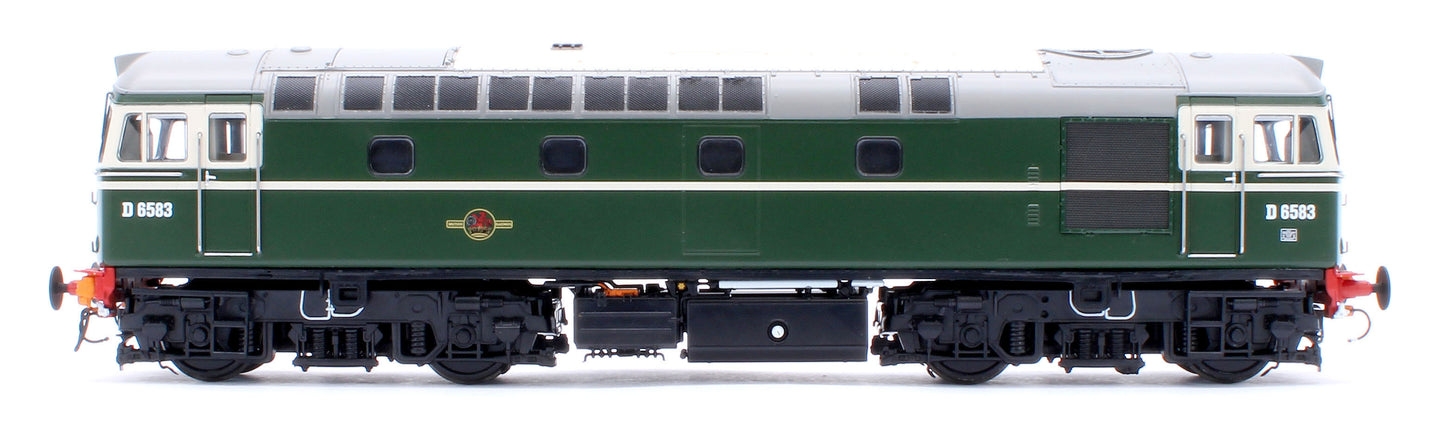 Class 33/0 BR Green BRCW Type 3 No.D6583 Diesel Locomotive